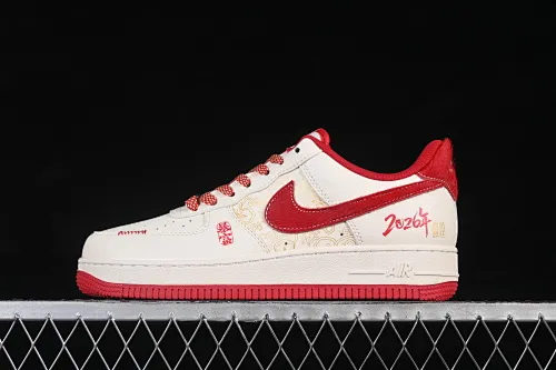 All categories Nk Air Force 1 Air Force series Nk Air Force 1 Low Air Force low-top Nike Air Force 1'07 Low Year of the Horse limited edition Air Force 1 low-top casual sneakers QW5288-118